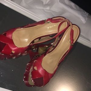 Red high heels
